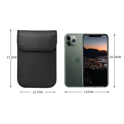 Car Key Cell Phone Signal Blocker Case Faraday Cage Pouch Keyless RFID Blocking Bag